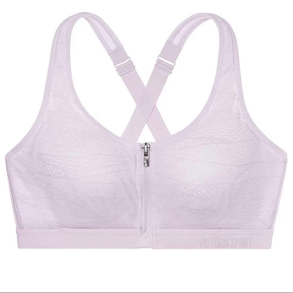 victoria secret sports bra front closure